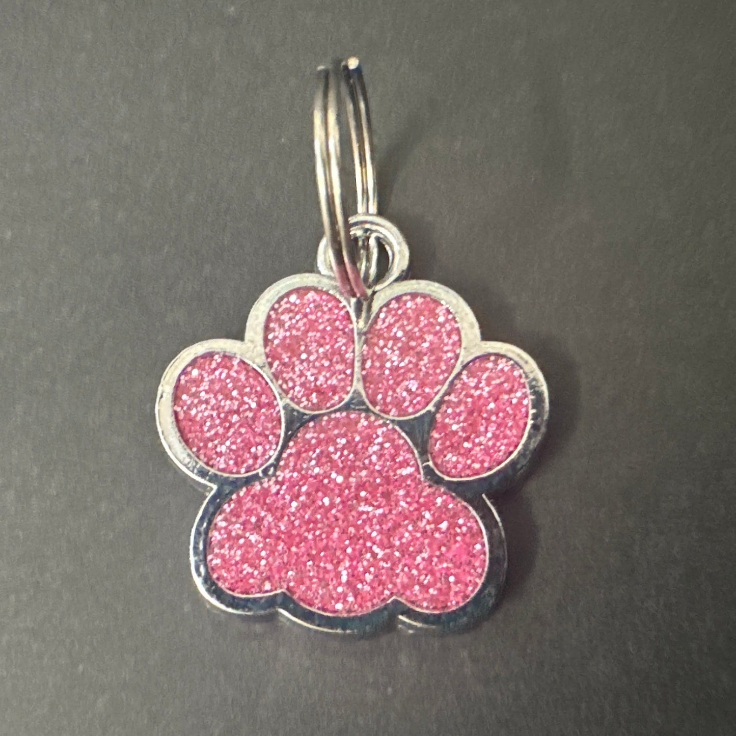 Paw Shaped Dog Tag - 25mm