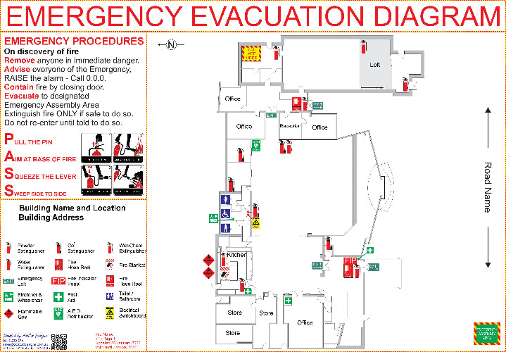 Building Evacuation Diagrams